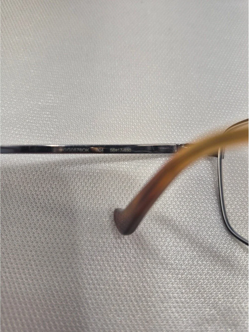 Gucci mens eyeglasses metal frame GG5780K 004 56 17 150 and Case